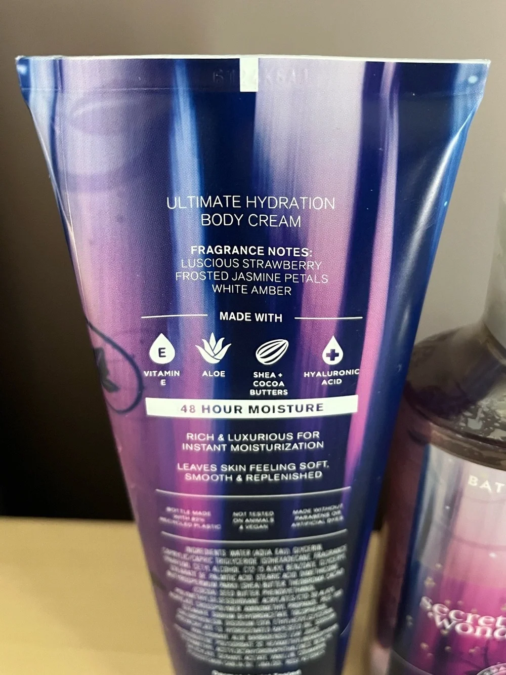 Bath & Body Works Secret Wonderland Body Wash, Fragrance Mist & Body Cream Set